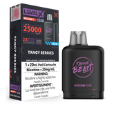 New Flavour !TANGY BERRIES ICED LEVEL X BOOST PODS Buy Now , with 25000 puffs and adjustable boost modes .
